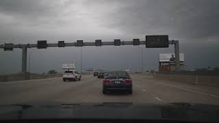 Chicago I-90/I-39 Highways Freeport (No Talk, No Music) 4K POV ASMR