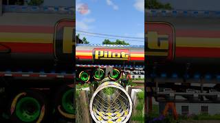 Truck Tow Trailers vs Drain #short #beamng #beamngdrive #trucksvs