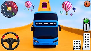 슈퍼버스 메가 램프 임파서블 레이싱 - 버스 메가 램프 임파서블 트랙 - 안드로이드 게임플레이 #106 screenshot 1