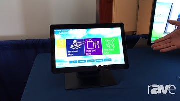 AVI LIVE: Elo Touch Solutions Shows Off Interactive Digital Signage I Series Displays