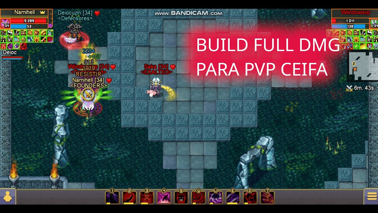 BUILD FULL DMG PARA CEIFADOR PVP WARSPEAR ONLINE