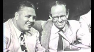 Jules Strongbow Bill Welsh 1950's wrestling TV interview World Series of Wrestling event