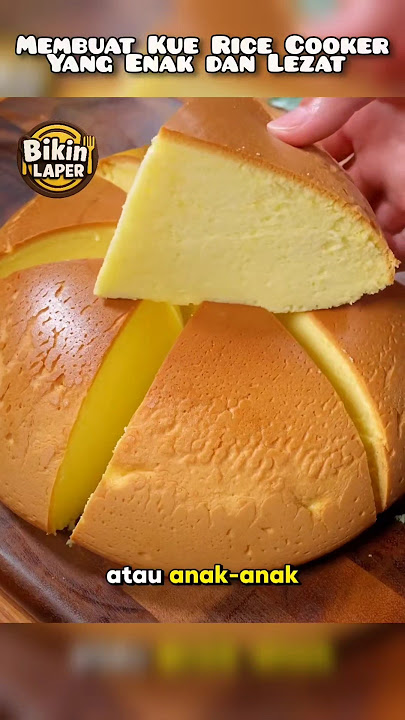 Making Delicious Rice Cooker Cakes #easyrecipes #homerecipes #homecooking #indonesiancooking