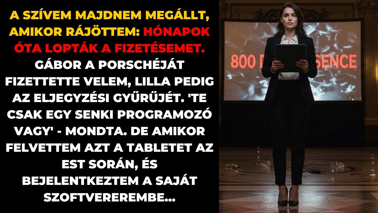 Levonták a bérét a fizetésemből, nem sejtve, hogy a bérszámfejtő szoftver az enyém