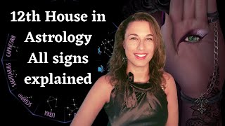 12th house in Astrology All signs & Planets in the 12th house Explained | Meaning 12th House |