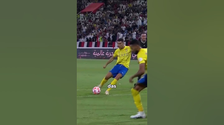 Ronaldo's Schuss💀