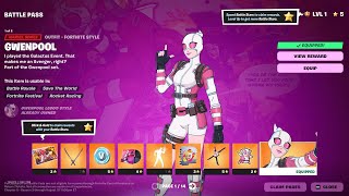 *NEW* Fortnite Chapter 5 Season 4 Battle Pass! (ALL TIERS 1-100!)