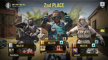 Call of Duty Mobile One Shot One Kill Firing Range