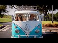1967 VW Bus Driving in Wailea Maui Hawaii 🌴 Classic Volkswagen Scenic Cruise  | MicBergsma