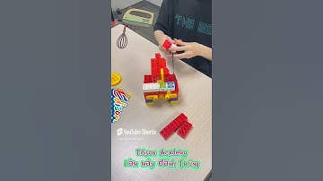 Make an egg beater with 102 lego models #lego #steam #robot #dochoitreemthongminh #automobile