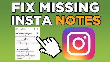 How To Fix Missing Instagram Notes | Problem Solved 2025