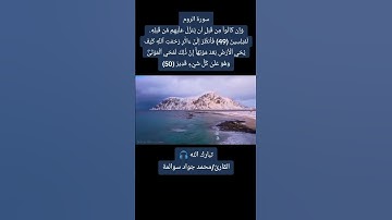 سورة الروم 49-50: القارئ/محمد جواد سوالمة