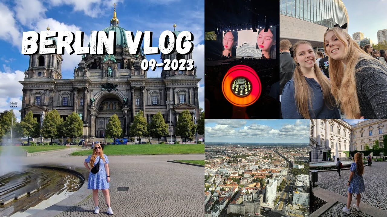 Berlin Vlog 09-2023 | Train Travel, Sightseeing and Twice Concert! ❤️