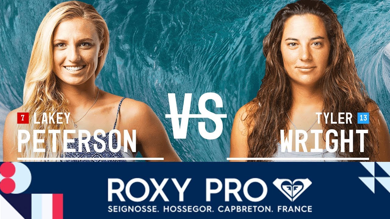 surfers security Lakey Peterson vs. Tyler Wright - Semifinals, Heat 2 - Roxy Pro France 2017