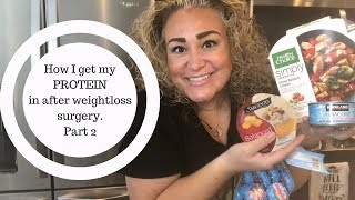 Post Op: How I get my PROTEIN in after weight loss surgery | Part 2