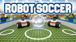 Autonomous LEGO MINDSTORMS Soccer Robots on Automatic field