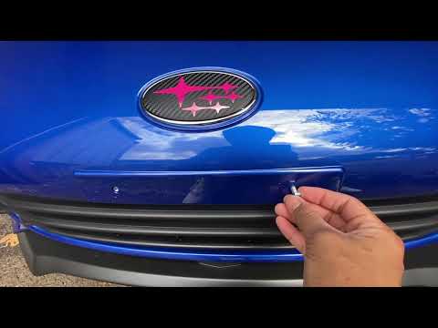 TO Drill or Not to Drill? License Plate Install new 2022 BRZ