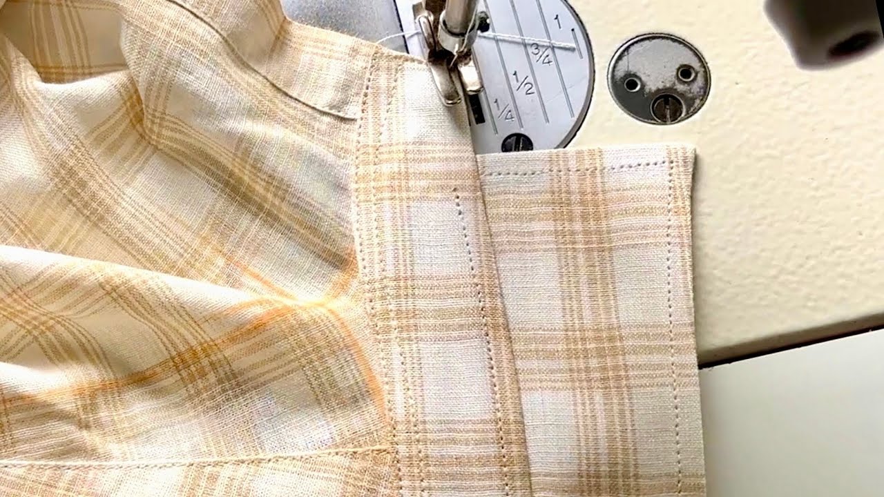 Tailor Method to Sew a Professional Shirt Collar by N A Fashion