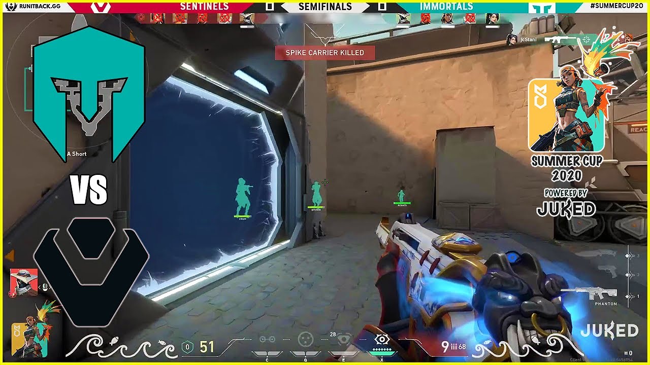 Sentinels vs Immortals Valorant Highlights | 30BombGG: Summer Cup 2020 Quarterfinals