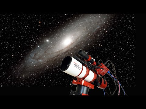 M31 Andromeda and M33 Triangulum Live Stack with ASiAir