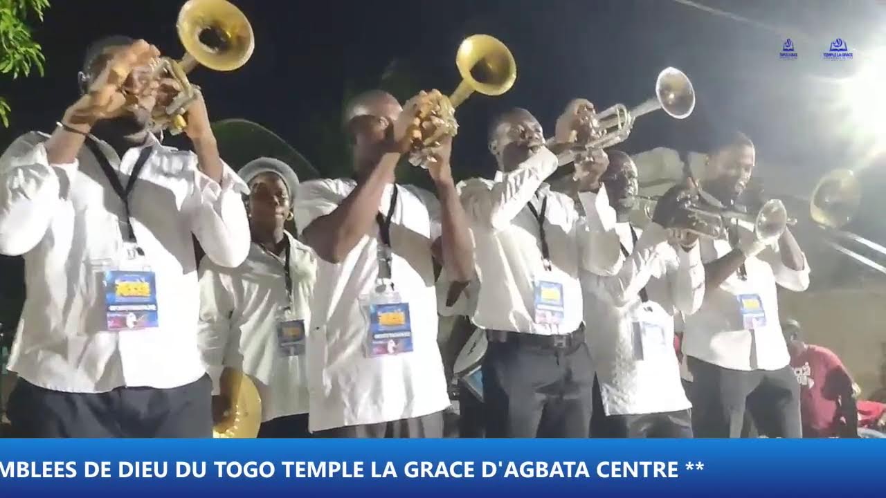 LOUANGE & PRESTATION DE LA FANFARE AU CONCERT JESUS MA FORCE 2