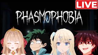 Doing a little Ghostbusting... | Phasmophobia ft. @ayano_kingdom @TOSHI_pay @tsuavie