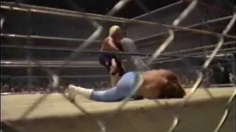 Austin Idol Piledrives Referee Jerry Calhoun - Gra...