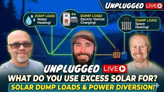 Stop Wasting Free Power! ☀️ Solar Dump Loads & Power Diversion 101 Episode 17 - Season 2)