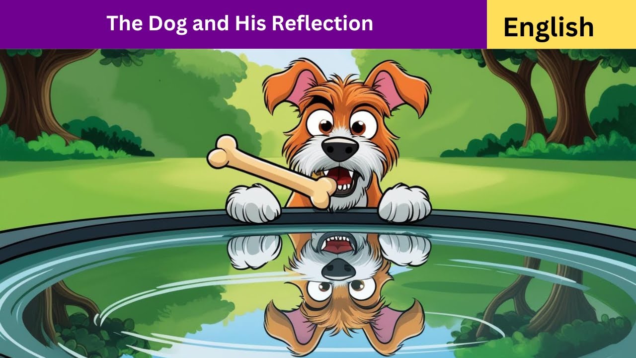 The Dog and His Reflection - YouTube