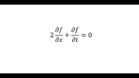 Advance Calculus: Solving Partial Differential equations via separation of solutions