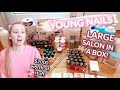 YOUNG NAILS LARGE SALON IN A BOX UNBOXING! | How to Order, What Comes in it, How Much Does it Cost?
