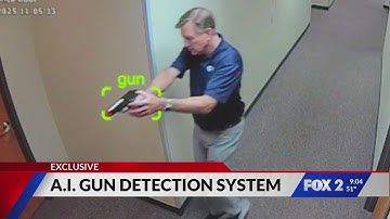 AI gun detection system links cameras to alert authorities
