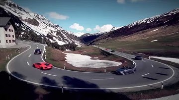 Supercar Test Event in the Swiss Alps 2012