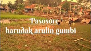 Pasosore...Gumbira nyarengan barudak anu arulin di buruan