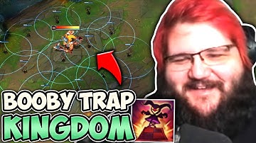 PINK WARD LITTERS THE MAP WITH BOOBY TRAPS!! (DON