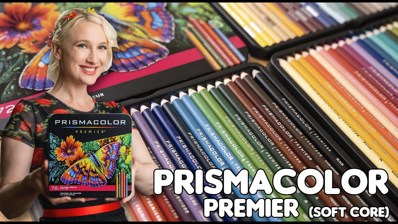 Reviewing The Prismacolor Premier Soft Core Color Pencils - The best  blending wax pencil? 