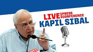 LIVE: Kapil Sibal holds News Conference | Election Commission | SIR | Form-6 issue | Gyanesh Kumar