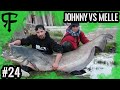 Fishing Duell 1 Johnny VS Melle  Wer fängt den 2 meter Wels, Zander und Barsch