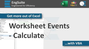 Worksheet Calculate Event Handler Excel VBA
