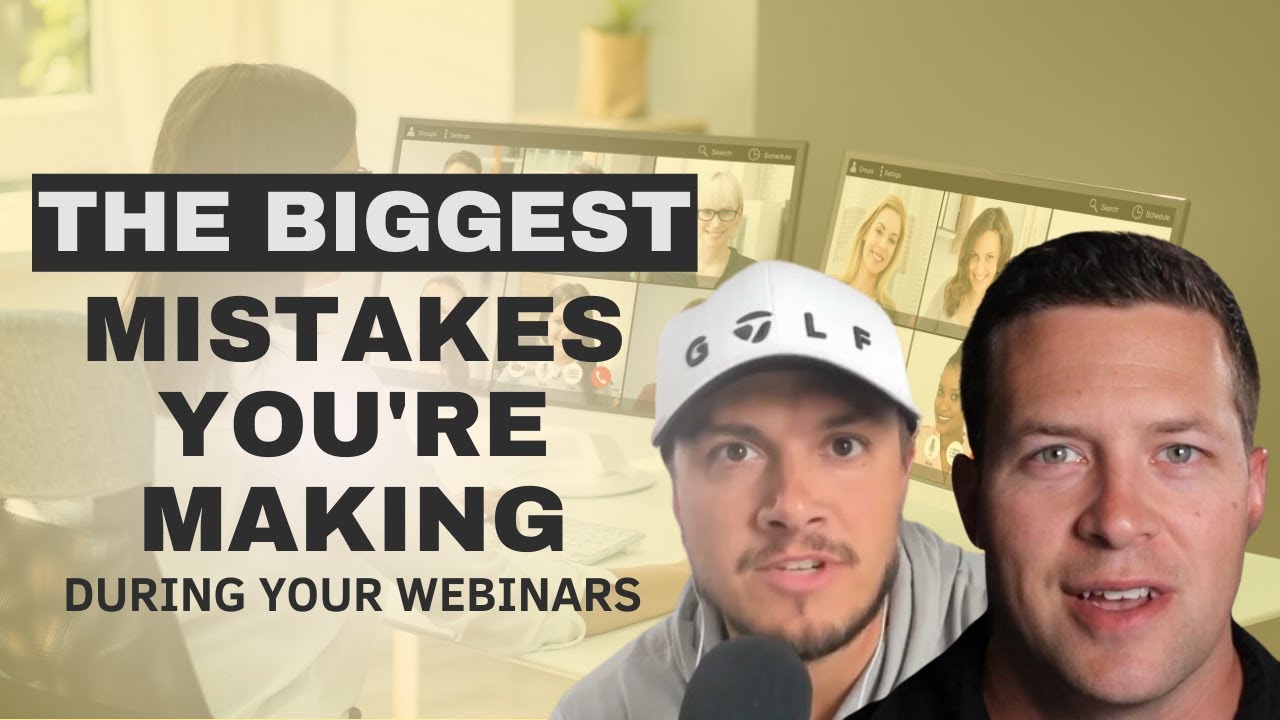 The Biggest Mistakes You’re Making During Your Webinars YouTube