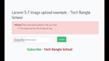 Laravel Image Upload with Validation | Laravel Tutorial | Coding Xpress