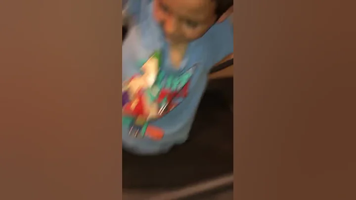 Cousin on treadmill