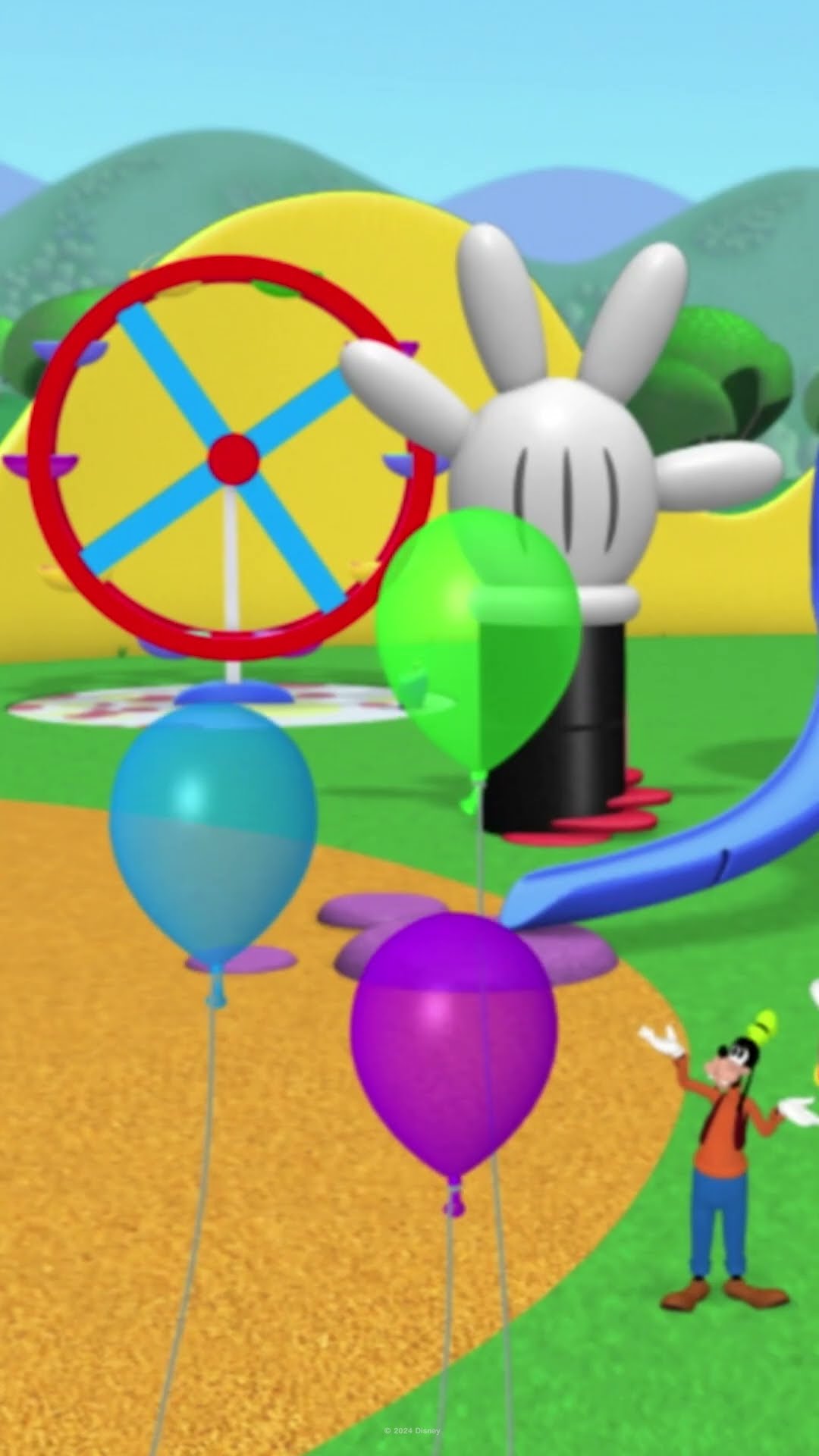 Ayuda a Minnie a Atrapar y Contar los Globos | La Casa de Mickey Mouse