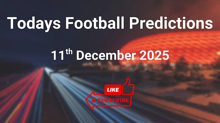 Football Predictions Today 11th December 2025 | UEFA Europa League | Handicap & O/U Picks