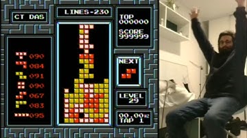 My first maxout in NES tetris! (with DAS)