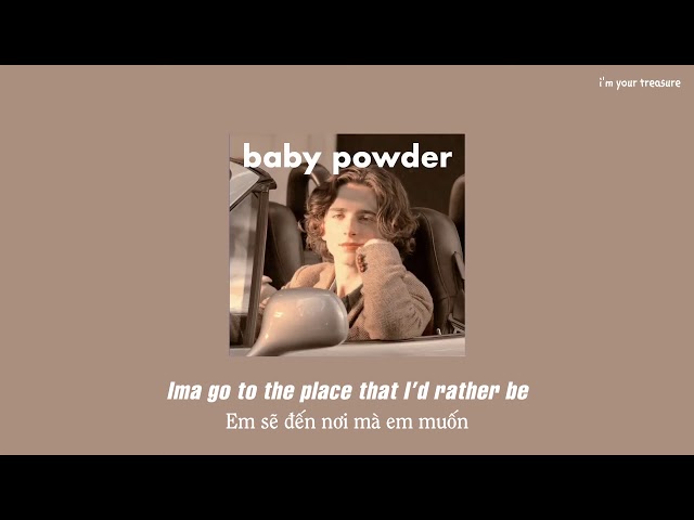[Vietsub/Lyrics] Baby Powder - Jenevieve class=