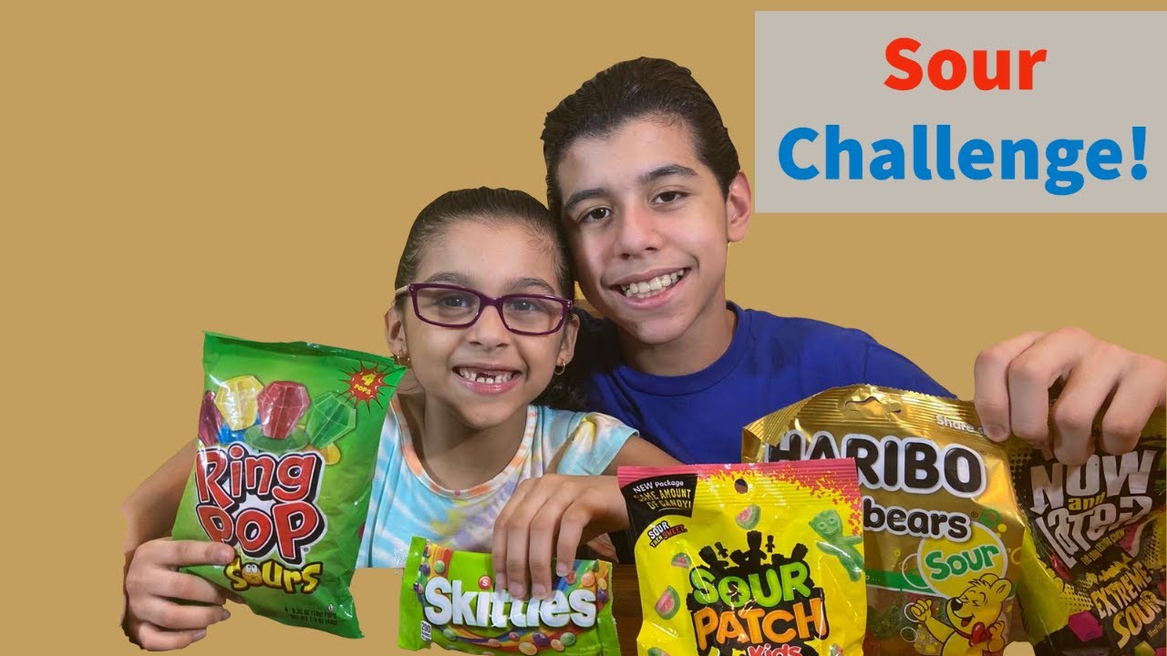 Sour Candy Challenge! YouTube