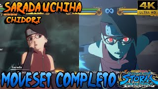 New Sarada Uchiha (Chidori) Moveset Completo  - NARUTO X BORUTO Ultimate Ninja STORM CONNECTIONS