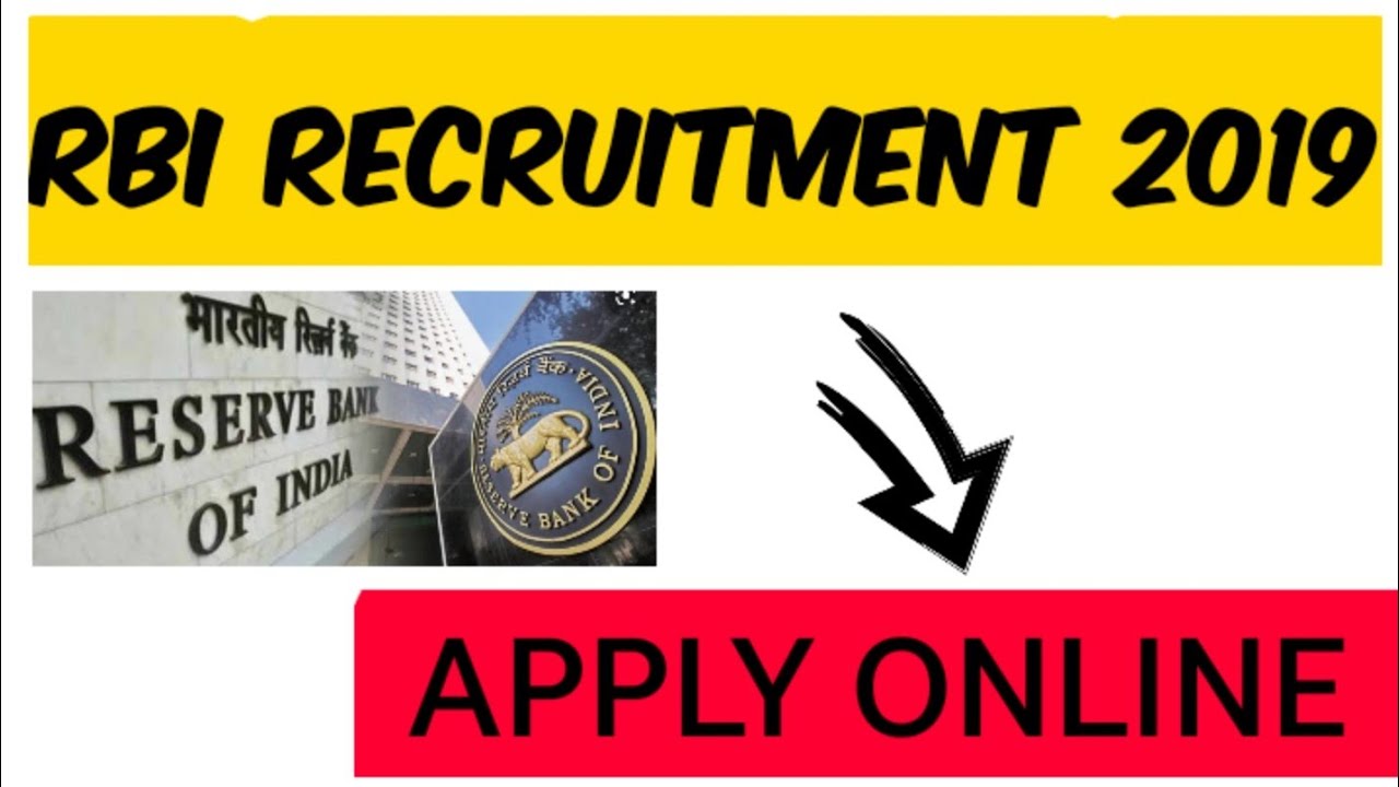 RBI Grade B 2019 |199 vacancies |RBI Recruitment 2019 |How Apply Online for 199 Officer Gr B Posts |