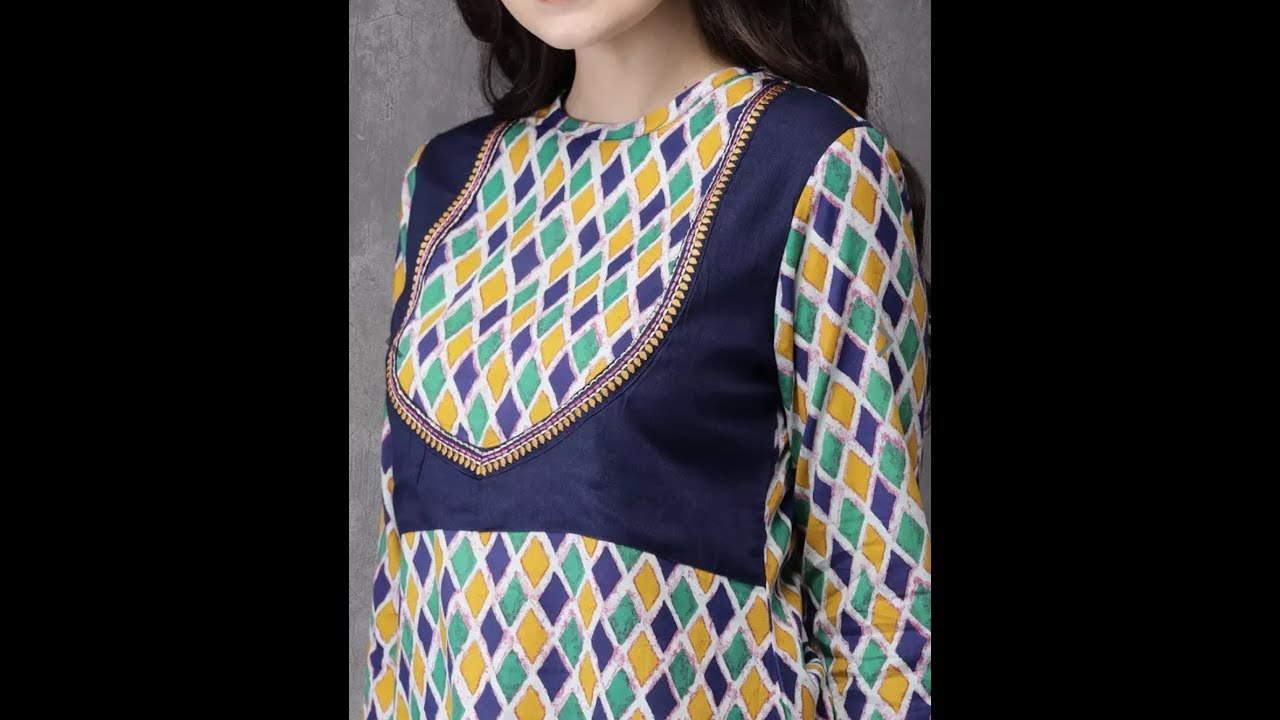 jacket pattern kurti